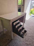 Vintage Bureau staal., Ophalen, Gebruikt