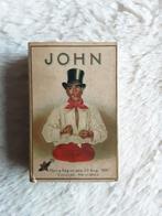 Sigaretten doosje.  JOHN.  C.A.1930., Ophalen of Verzenden, Zo goed als nieuw, Tabaksdoos of Verpakking