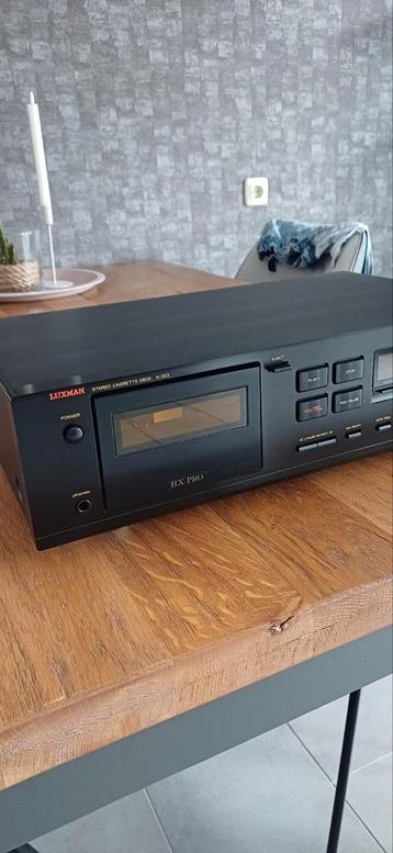 Zeer goede Luxman K-322 cassettedeck dolby b en c hx-pro beschikbaar voor biedingen