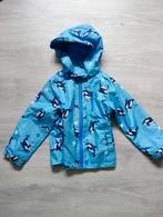 Jas Regenjas blauw met orkaprint maat 98/104, Ophalen of Verzenden, Zo goed als nieuw, Jongen of Meisje, Jas