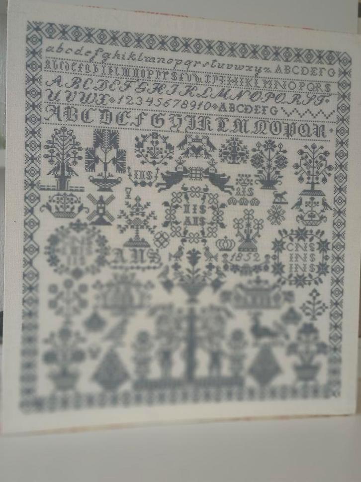 Merklap - Handwerk, Antiek en Kunst, Antiek | Kleden en Textiel, Ophalen