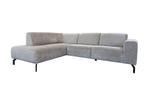 OP=OP Hoekbank Aviano - Velvet Taupe - Links, Minder dan 75 cm, Hoekbank, Ophalen of Verzenden, 200 tot 250 cm