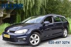 Volkswagen GOLF Variant 1.4 TSI 125PK BUSINESS CONNECTED R-L, Gebruikt, 4 cilinders, Blauw, Leder en Stof