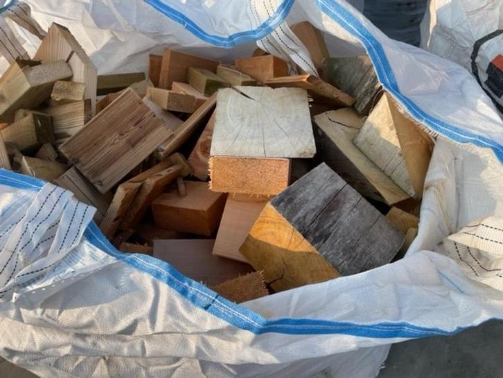 diverse Big bags Stookhout, Tuin en Terras, Haardhout, Blokken, Overige houtsoorten, 6 m³ of meer, Ophalen
