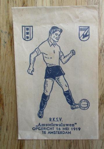 suikerzakje voetbalclub RKSV amstelzwaluwen amsterdam beschikbaar voor biedingen