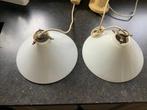 Vintage glazen hanglampen 2, Ophalen, Gebruikt, Vintage, Glas