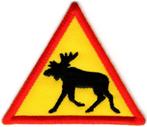 Eland Moose stoffen opstrijk patch embleem, Verzenden, Nieuw, Overige typen