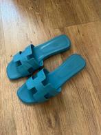 Hermes slippers maat 39, Kleding | Dames, Slippers, Blauw, Nieuw, Ophalen of Verzenden