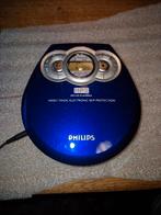 Philips EXP 2300 Blauwe Discman MP3 - Goede Staat, Ophalen of Verzenden, Discman