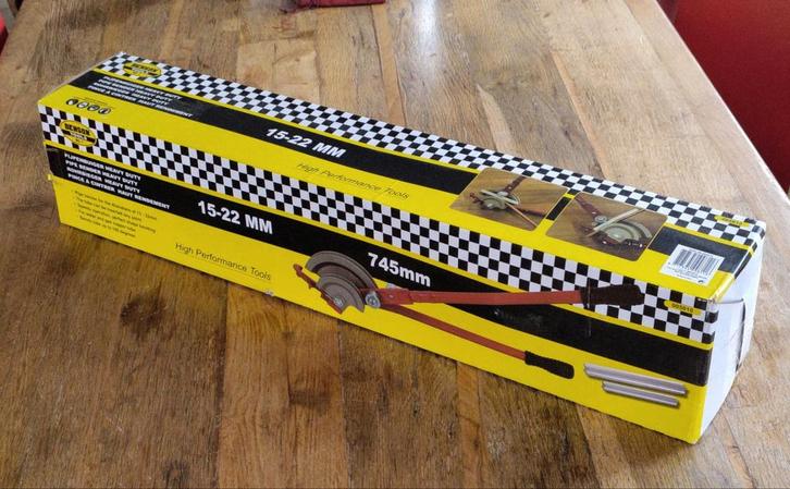 Benson Pijpenbuiger Heavy Duty 15-22mm, Doe-het-zelf en Verbouw, Gereedschap | Handgereedschap, Nieuw, Ophalen of Verzenden