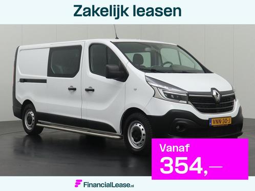 Renault Trafic 2.0DCi 145PK Automaat Lang Dubbele Cabine | L, Auto's, Bestelauto's, Bedrijf, Lease, Financial lease, ABS, Achteruitrijcamera