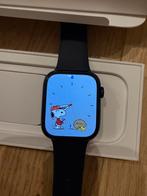 Krasvrije Apple Watch Series 7 Cellular 45mm !!, Sieraden, Tassen en Uiterlijk, Smartwatches, Zwart, IOS, Ophalen of Verzenden