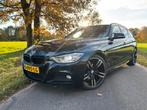 BMW 3-Serie 2.0 320D Touring M-Sport  | Pano | Trekhaak |, 1995 cc, Zwart, Leder, Diesel
