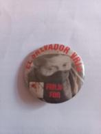 Vintage El Salvador FMLN Button, Ophalen of Verzenden, Gebruikt, Stad of Land, Button