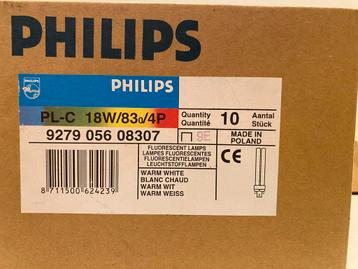 20x Philips PL-C 18W/830/4P Lampen beschikbaar voor biedingen