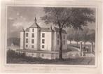 Het kasteel van Deurne in Noord-Braband litho 1846, Antiek en Kunst, Ophalen of Verzenden