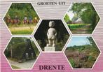 Ansichtkaart	Drenthe	5-luik	Bartje, Verzamelen, Verzenden, 1960 tot 1980, Gelopen, Drenthe