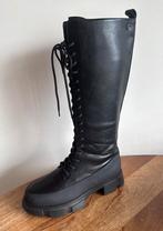 Liu jo vegan leren laarzen combat boots 40, Kleding | Dames, Schoenen, Ophalen of Verzenden, Zo goed als nieuw, Zwart, Hoge laarzen