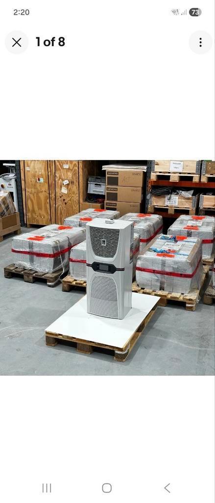 10x Rittal Electrokast Koeling, Doe-het-zelf en Verbouw, Elektra en Kabels, Ophalen of Verzenden