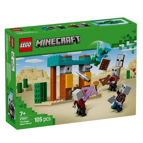 LEGO Minecraft 21267 De Illagers in de woestijn * LEGOhuis, Kinderen en Baby's, Speelgoed | Duplo en Lego, Nieuw, Lego, Complete set