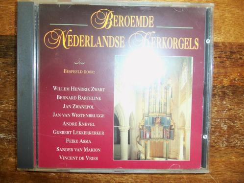CD BEROEMDE NEDERLANDSE KERKORGELS., Cd's en Dvd's, Cd's | Klassiek, Zo goed als nieuw, Overige typen, Romantiek, Ophalen of Verzenden