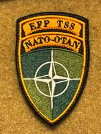 Arm embleem NATO EFP TSS, Verzenden, Landmacht, Nederland, Embleem of Badge