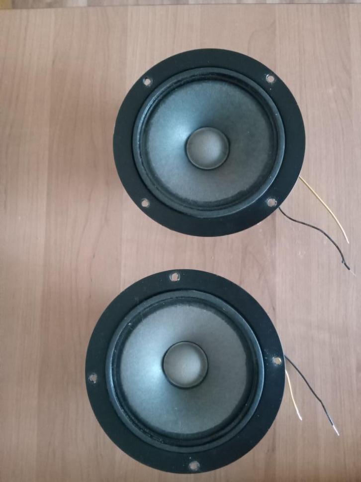 Cerwin Wega middentoner set, Audio, Tv en Foto, Luidsprekers, Zo goed als nieuw, Front, Rear of Stereo speakers, 60 tot 120 watt