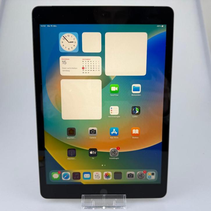 iPad 8 (2020) 128GB WiFi + 4G Space Gray, Computers en Software, Apple iPads, Zo goed als nieuw