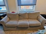 IKEA Ektorp 3-zitsbank + Poef - Grijs, Huis en Inrichting, Ophalen, Gebruikt, Driepersoons, 75 tot 100 cm