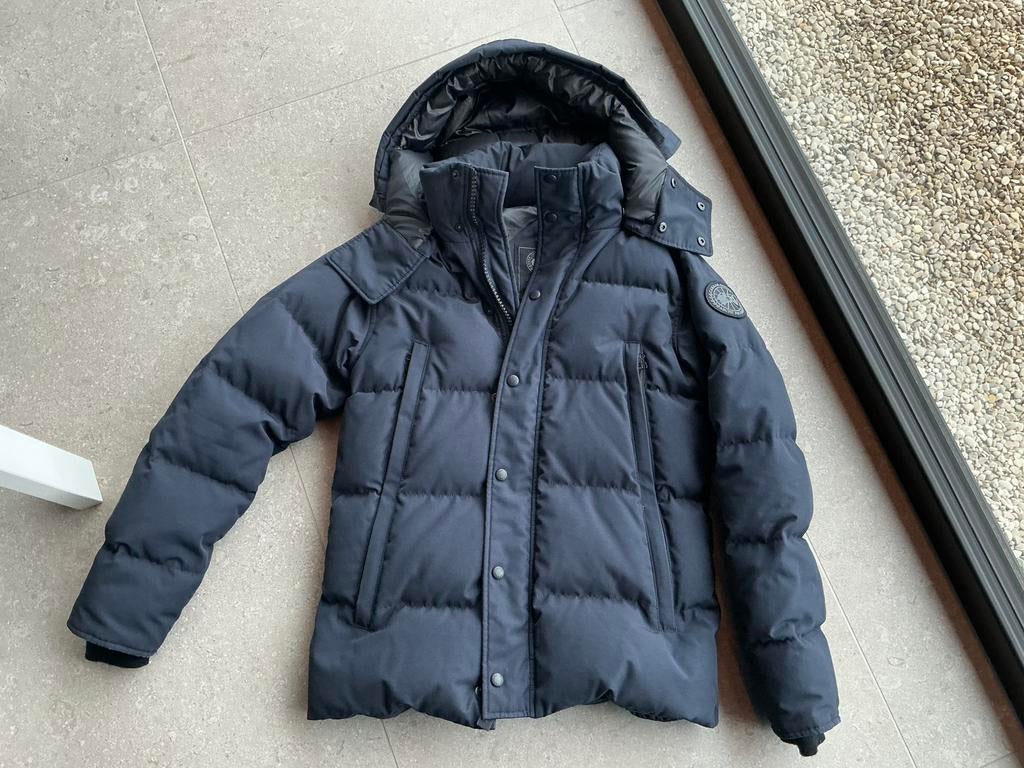 Canada Goose Wijndham black label, Ophalen of Verzenden, Zo goed als nieuw, Maat 46 (S) of kleiner, Blauw