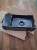 Fontein INK Versus porselein rechts - Mat zwart, Ophalen of Verzenden, Nieuw