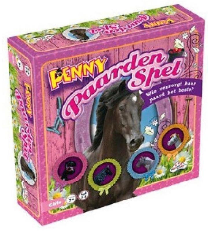 Penny Paardenspel, Hobby en Vrije tijd, Gezelschapsspellen | Overige, Zo goed als nieuw, Ophalen of Verzenden