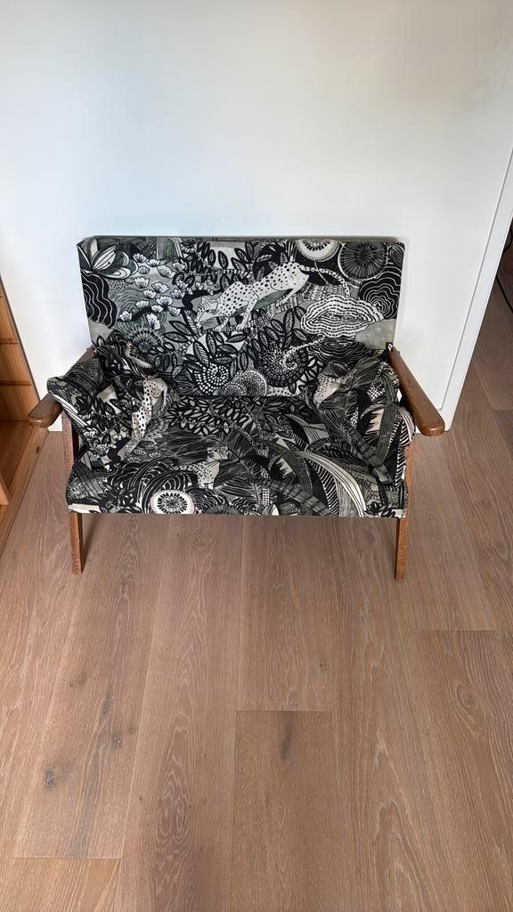 Kinder bankje bank kinderkamer, Huis en Inrichting, Banken | Sofa's en Chaises Longues, Zo goed als nieuw, Tweepersoons, Minder dan 150 cm