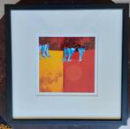 kunst zeefdruk, Ophalen