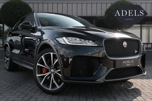 Jaguar F-Pace 5.0 V8 S/C AWD SVR Panodak Meridian Sfeerverli, Auto's, Jaguar, Bedrijf, Te koop, F-Pace, 360° camera, 4x4, ABS
