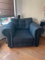 Loveseat zwart, Gebruikt, Tweepersoons, 75 tot 100 cm, Ophalen of Verzenden
