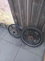 20 inch wielen met motor, 9-pin, Fietsen en Brommers, Fietsonderdelen, Ophalen of Verzenden, Gebruikt, Algemeen, Wiel
