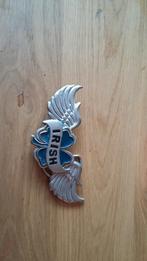 Vintage Irish Riemgesp Klaverblad Vleugels, Blauw, Irish, Ophalen of Verzenden, Zo goed als nieuw