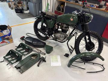 BSA B40 (WD/MK1) 1967  Origineel/Scrambler  Project  beschikbaar voor biedingen
