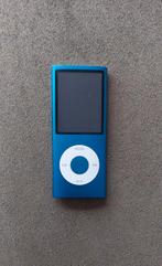 iPod nano 4 blauw - 8gb, Audio, Tv en Foto, Mp3-spelers | Apple iPod, Ophalen of Verzenden, Zo goed als nieuw, Nano, 2 tot 10 GB