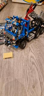 Lego 8273  vrachtwagen met kraan, Kinderen en Baby's, Ophalen of Verzenden, Zo goed als nieuw