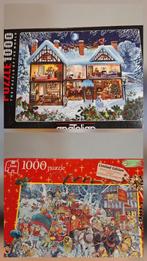Kerst legpuzzels, Ophalen, 500 t/m 1500 stukjes, Gebruikt