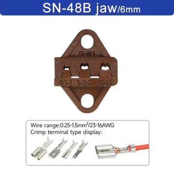 Krimptang SN-48B jaw (Jaw Breedte 6mm/Tang 190mm) beschikbaar voor biedingen