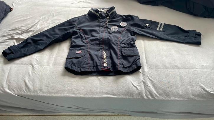Donkerblauw McGregor jongensjasje met uitneembare bodywarmer, Kinderen en Baby's, Kinderkleding | Maat 128, Gebruikt, Jongen, Ophalen of Verzenden