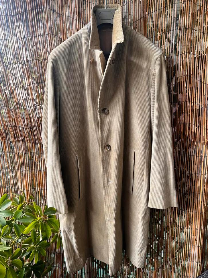 Handgemaakte trenchcoat Hugo Boss, Kleding | Dames, Jassen | Zomer, Gedragen, Maat 46/48 (XL) of groter, Beige, Ophalen of Verzenden