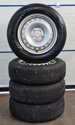 15" Orig Volkswagen Golf Caddy velgen+GOEDE Banden 5x112, Gebruikt, 15 inch, Banden en Velgen, All Season