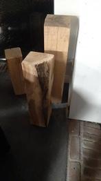 diverse eiken sokkels pilaren zuilen lampensteunen oud eiken, Huis en Inrichting, Woonaccessoires | Zuilen en Pilaren, Ophalen