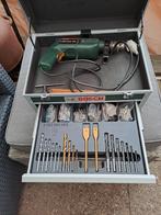 Bosch boormachine in koffer Inclusief accessoires, Ophalen of Verzenden, 400 tot 600 watt, Boormachine