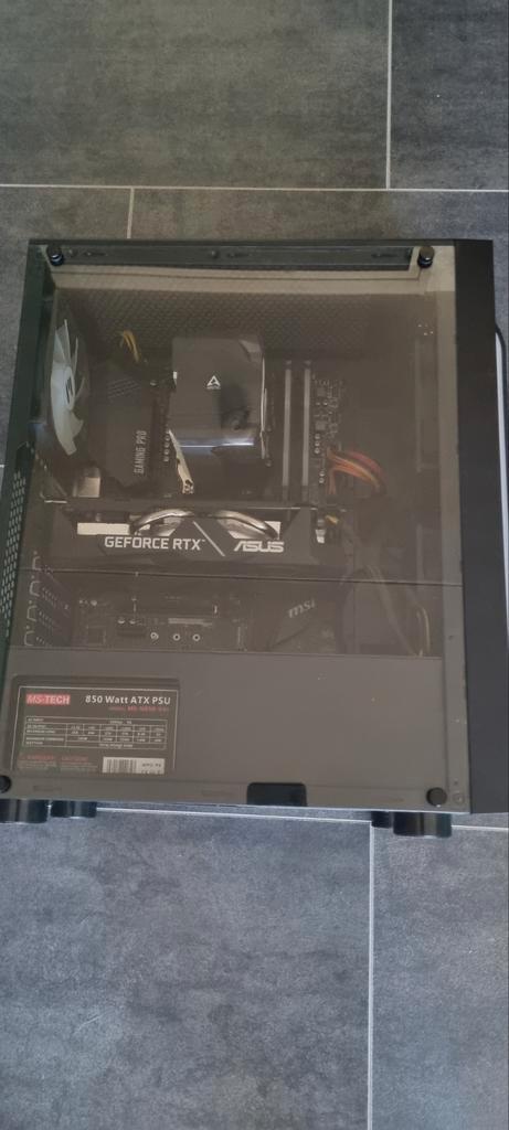 Gaming/game pc msi b450 pro, ryzen 5 3600, rtx2060 evo., Computers en Software, Desktop Pc's, Zo goed als nieuw, 3 tot 4 Ghz, SSD