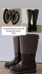 Travelin laarzen 38, Ophalen of Verzenden, Zo goed als nieuw, Zwart, Hoge laarzen